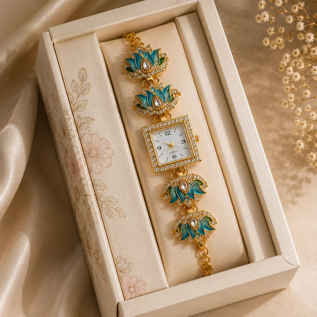 Velora Lotus Heritage Bracelet Watch